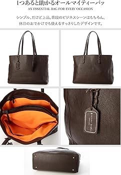 Amazon | [G Genuine Leather] レザーラボラトリー 本革 トートバッグ